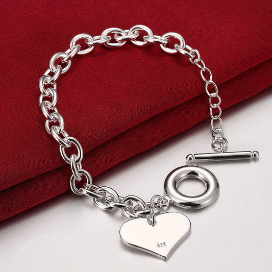 Korean version silver-plated bracelet - Sincerely, Iris